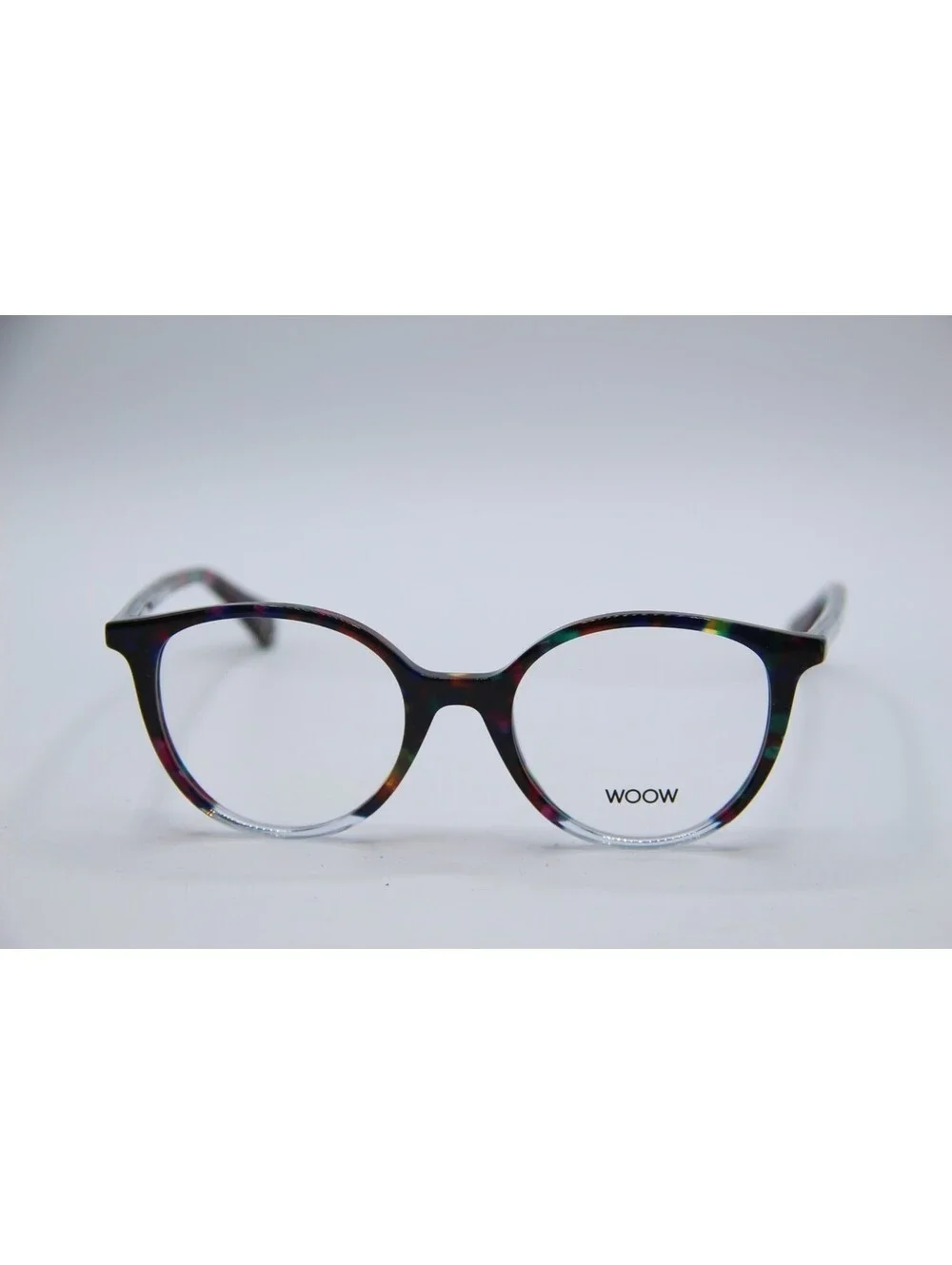 Woow Last Call 1 Col 0338 Purple Blue Green Tort Authentic Eyeglasses 48-19-142